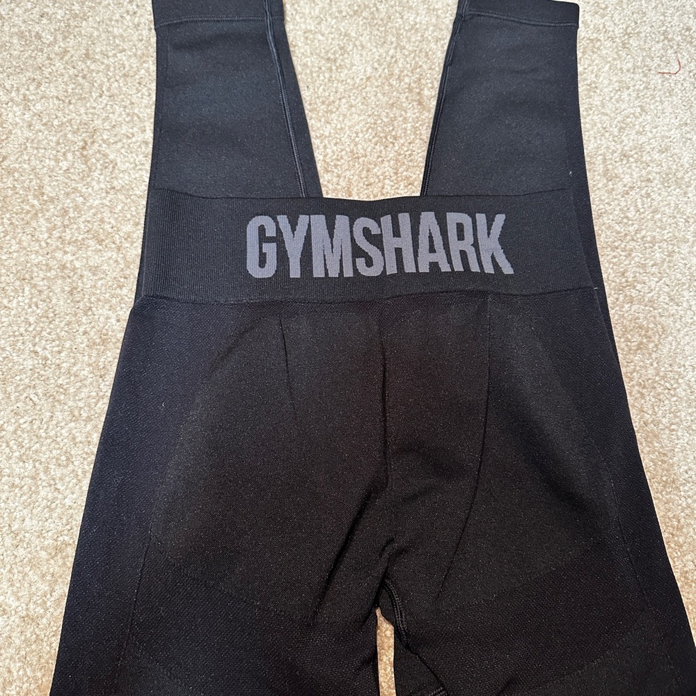 Gymshark Jet Black High-Waisted Leggings